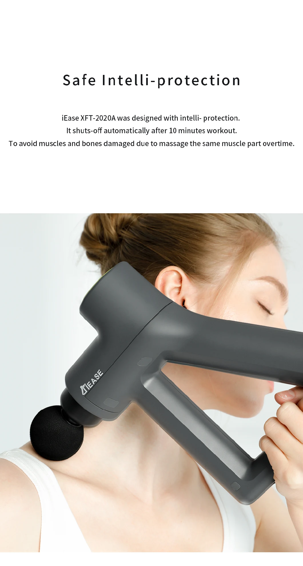 New 12mm Massage Gun Professional 24V Super Handheld Massage Gun for Muscle Massage Relieve