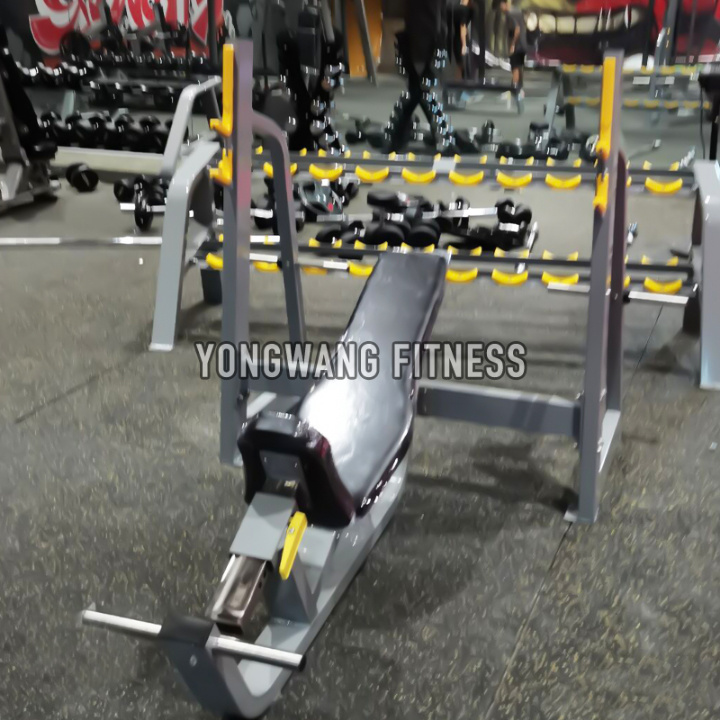 2020 Dezhou Fitness Commercial Gym Equipment Incline Bench for Training