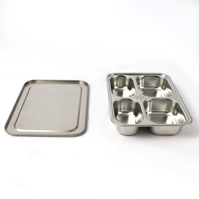 Style 304 Stainless Steel Tableware Plates Dishes Dinner Plates