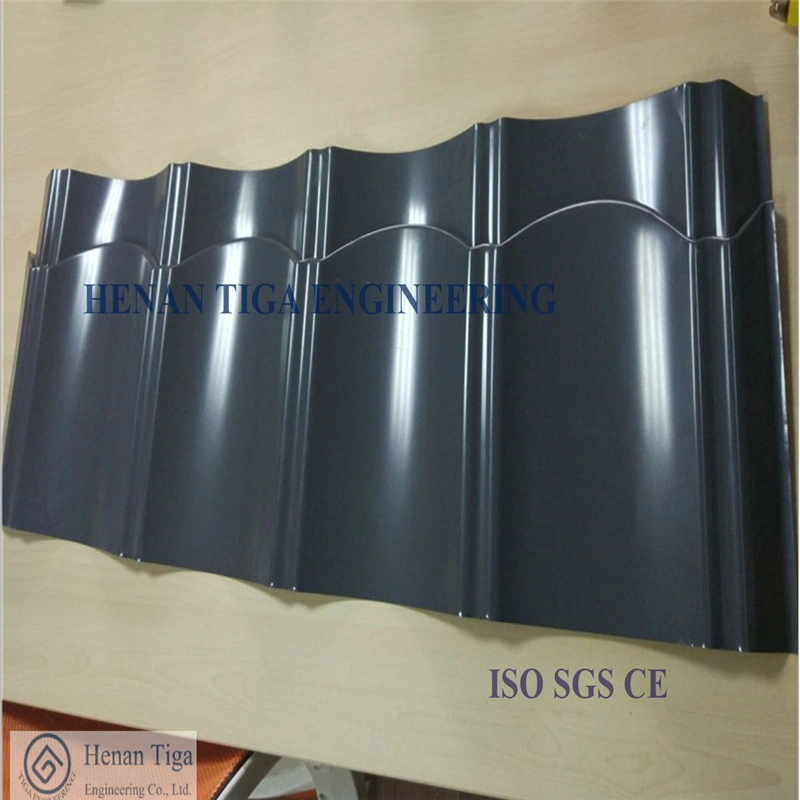 Weatherability Waved / Corrugated PPGI Roofing Plates / Color Coated Roofing Sheets