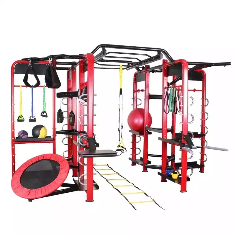 Synergy 360c Commercial Multi-Function 6 Door Smith Machine Power Rack for Home Gym Fitness Equipment