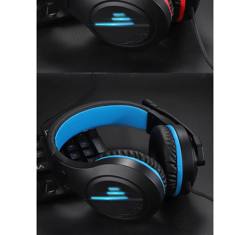 New Adjustable Light Weight Headphone Professional Pubg Gaming Headset for E-Sport Moving