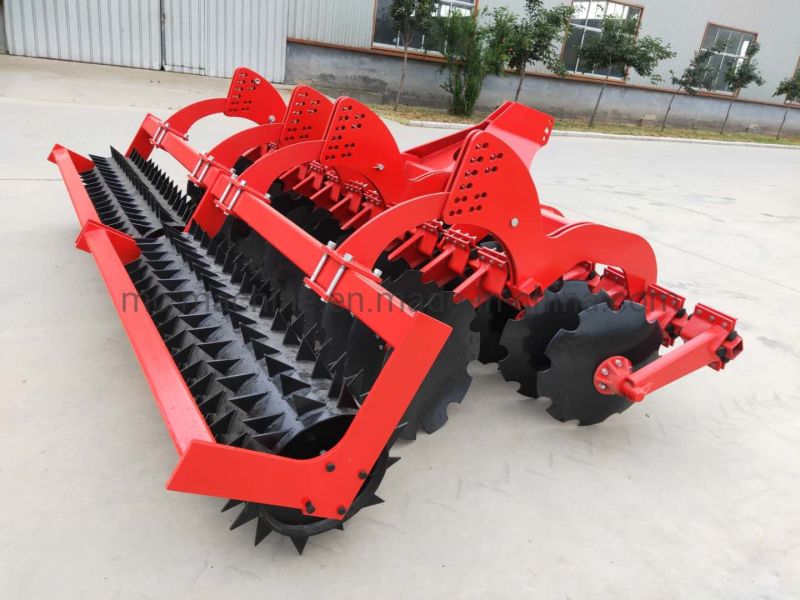 Tractor Implements Trailed Type Light-Duty Disc Harrow with 42 Discs