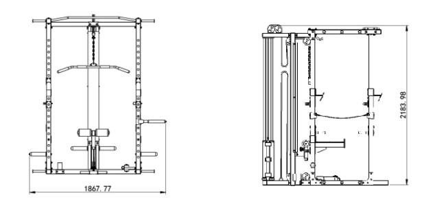 Gym Equipment Strength Training Power Rack Squat Cage Bench Racks Stand Fitness Power Rack