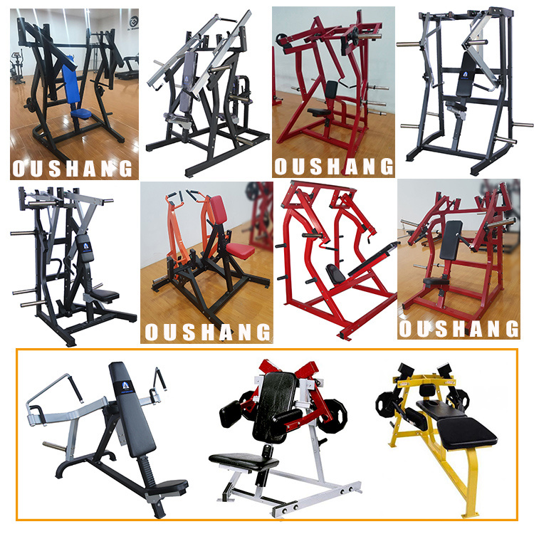 Plate Loaded Hammer Strength Machine Lateral Bench Press Fitness Gym Equipment