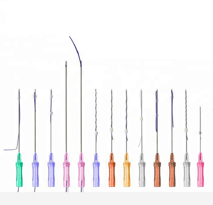 Lifting Thread with Needle for Plastic Surgery