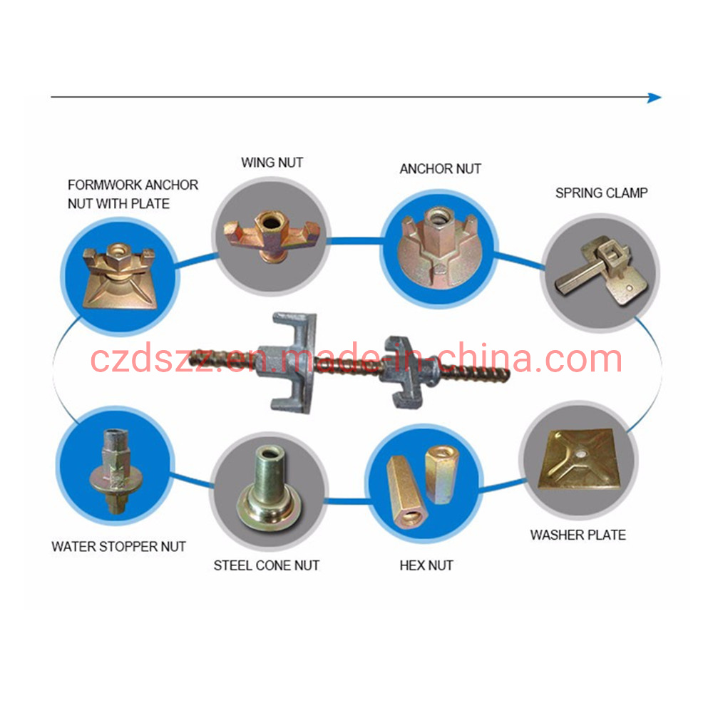 Adjustable Formwork Scaffolding Cast Iron Prop Nut