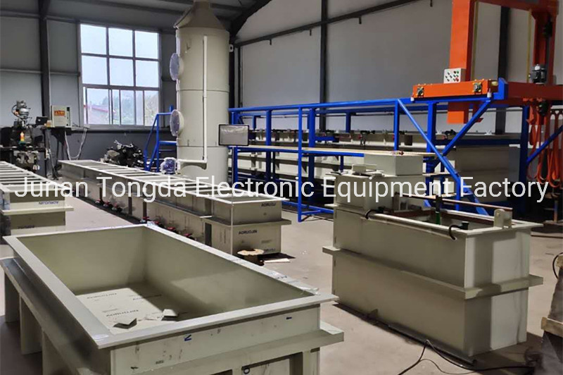 Electroplating Machine Barrel Plating Line Plating Tank for Gold Chrome Plating