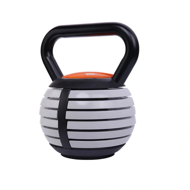 Hgs Adjustable Fitness Kettle Bell St1802 10/20kg Competition Cast Iron Sand Custom Handle Set Steel Kettlebell