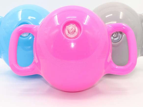 Double-Ear Handle Adjustable Water-Injection Yoga Fitness Kettlebell Dumbbell