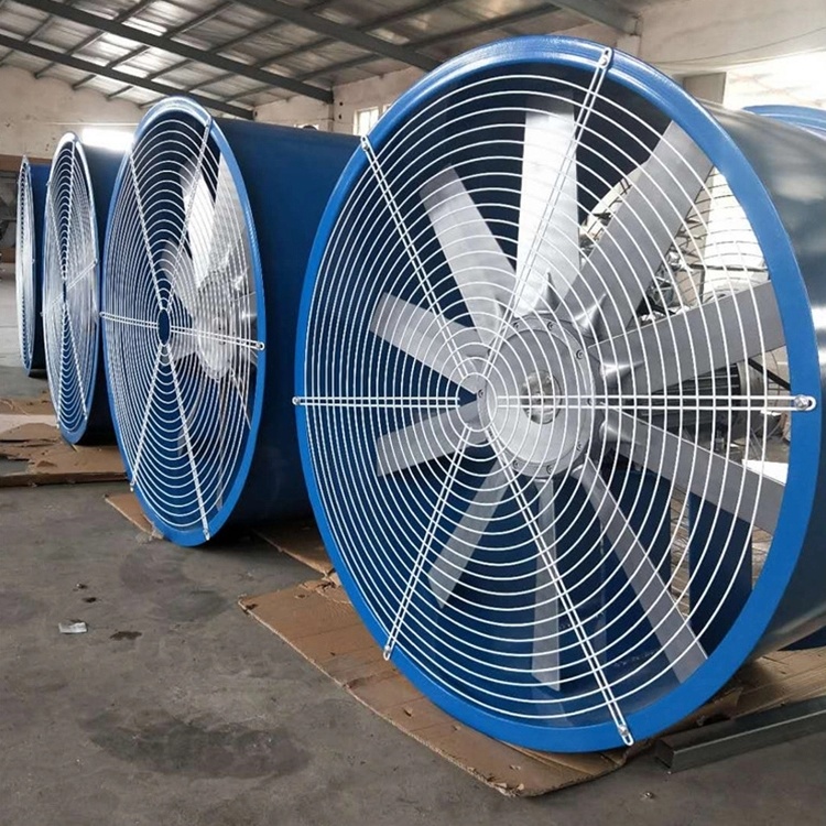 Underground Explosion Axial Flow Fan Adjustable Aluminium Alloy Blades Fan