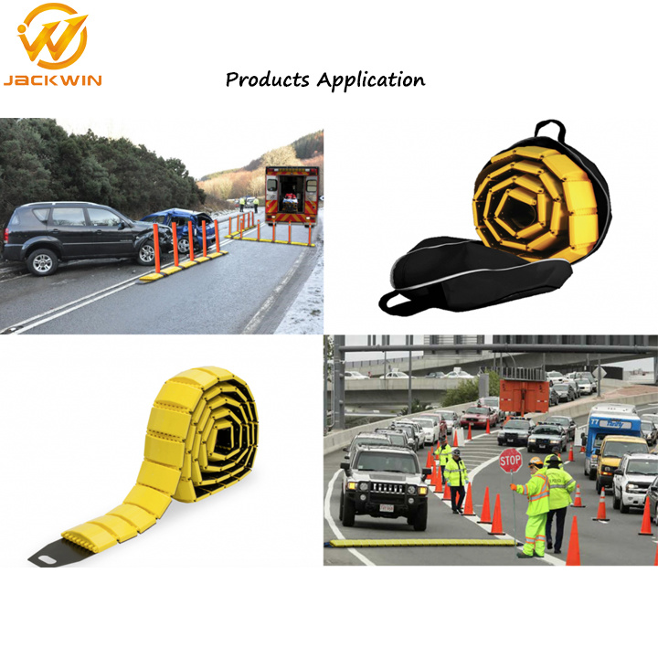 Portable Speed Bump / Plastic Speed Bump / Retractable Speed Bump / Flexible Speed Bump