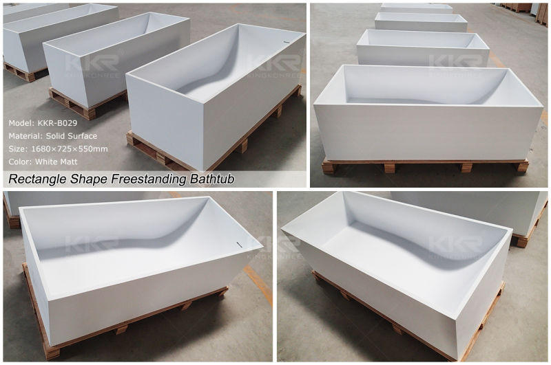 High Quality Solid Surface Bathtub Artificial Solid Surface Freestanding Bathtub