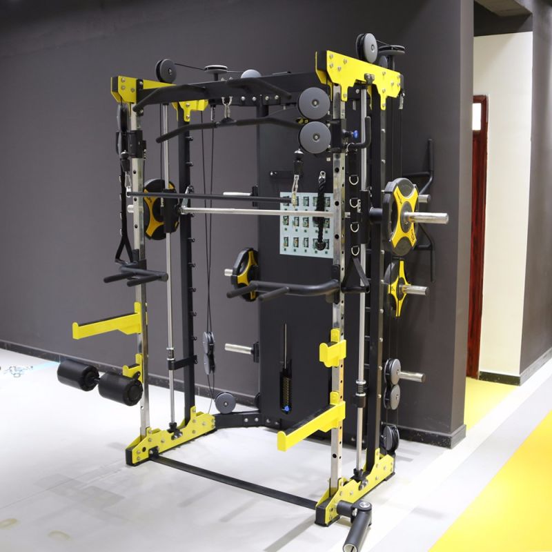 Multi Functional Home Gym Equipment Smith Machine Fitness Equipment Smith