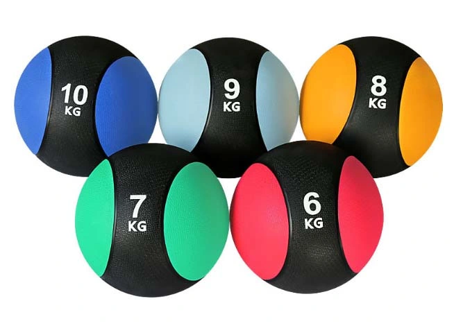 Solid Rubber Weight Ball Medicine Ball Fitness Yoga Ball