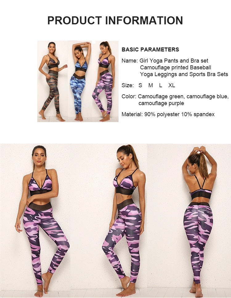 Gym Sportswear Fitness Yoga Set Leggings Women Set