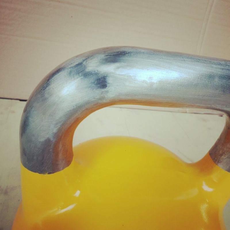 6-48kg Cast Steel Painted Competition Kettlebell for Weightlifting