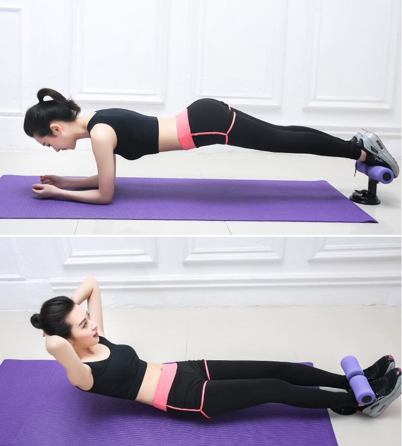 2020 New Style Adjustable Sit-UPS Abdomen Portable Sit up Aid for Home Exercise