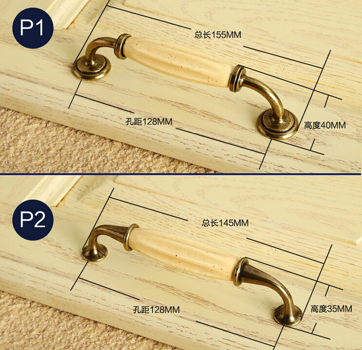 Drawer Handle, Wardrobe Handle, Door Handle, Al-P1-8