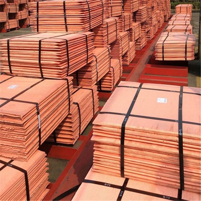 High Quality Hot Sale 99.995% Pure Copper Cathode Plates, Cu Plates