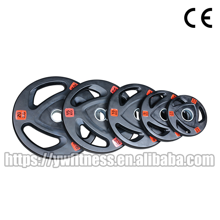 Fitness Equipment Gym/Home Use Rubber Barbell Plate for Weight Lifting