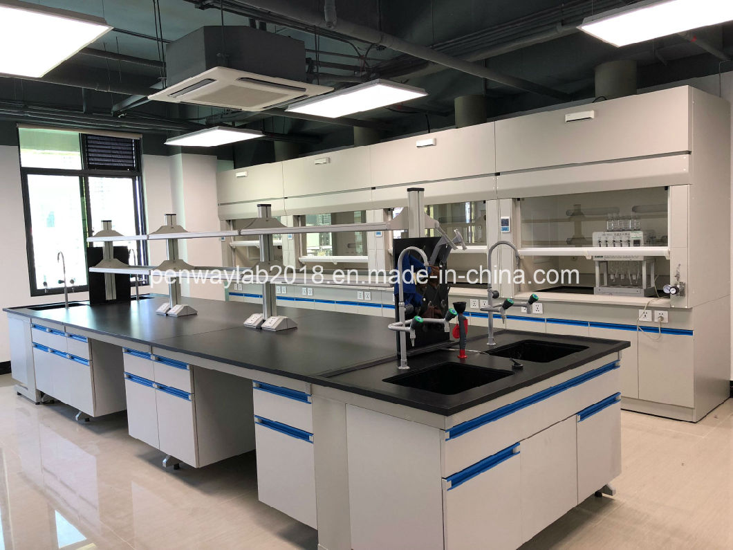 Chemistry Lab Test Bench C-Frame Full Steel Laboratory Bench