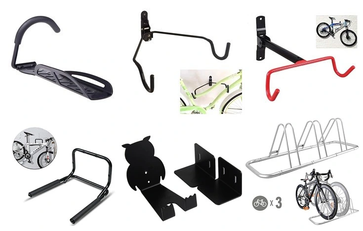 Wall Mounted Easy Install Bike Storage Rack Bicycle Pedal Rack