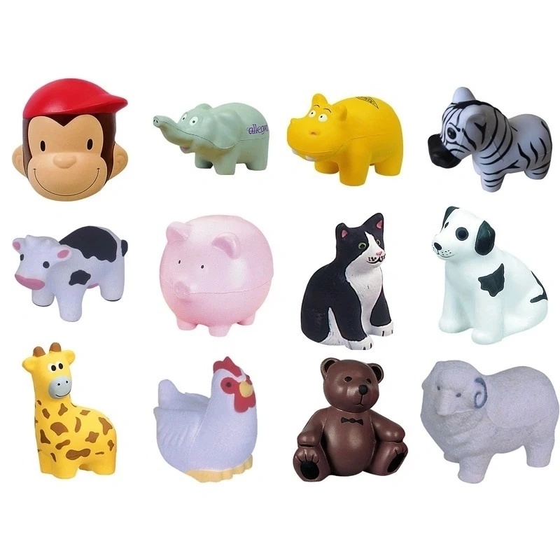 Best Selling Custom Print PU Dumbbell Stress Ball, PU Dumbbell Antistress Ball
