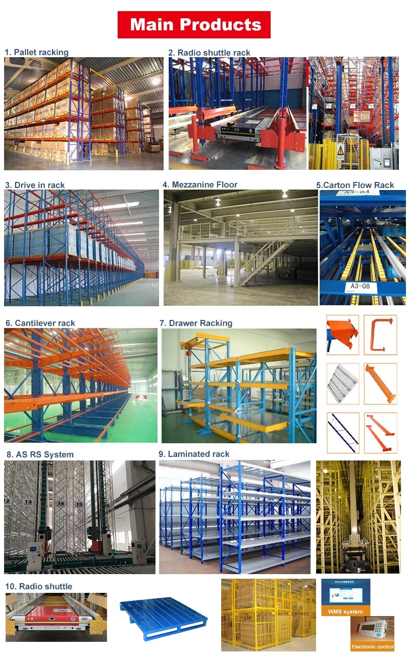 Chinese Supplier Moveable Stacking Post Pallet Rack