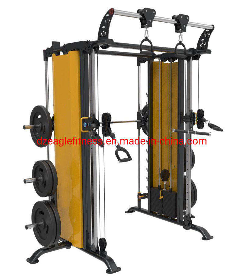 Best Selling Fitness Equipment Multi Functional Trainer/Multifunction Smith Machine & Cable Crossover