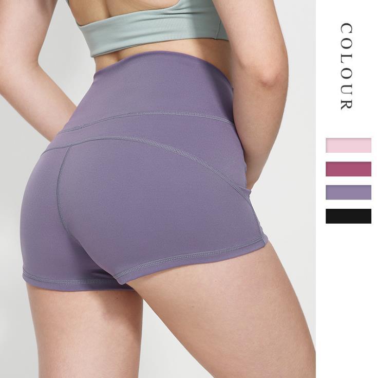 Yoga Short Pant Women Solid Color Comfortable Gym Sports Shorts for Women