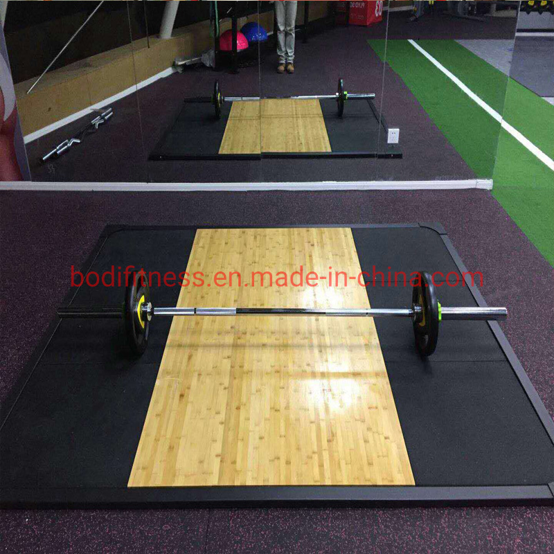 Gym Rubber Weightlifting Equipment Weight Lifting Platform