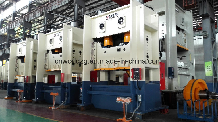 Straight Side Two Points 500 Ton Pneumatic Power Press for Chain Plates Stamping