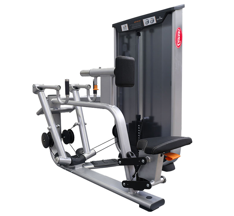 Equipment for Commercial Strength Gym Fitness Training by Ganas Fitness Deverging Seated Row