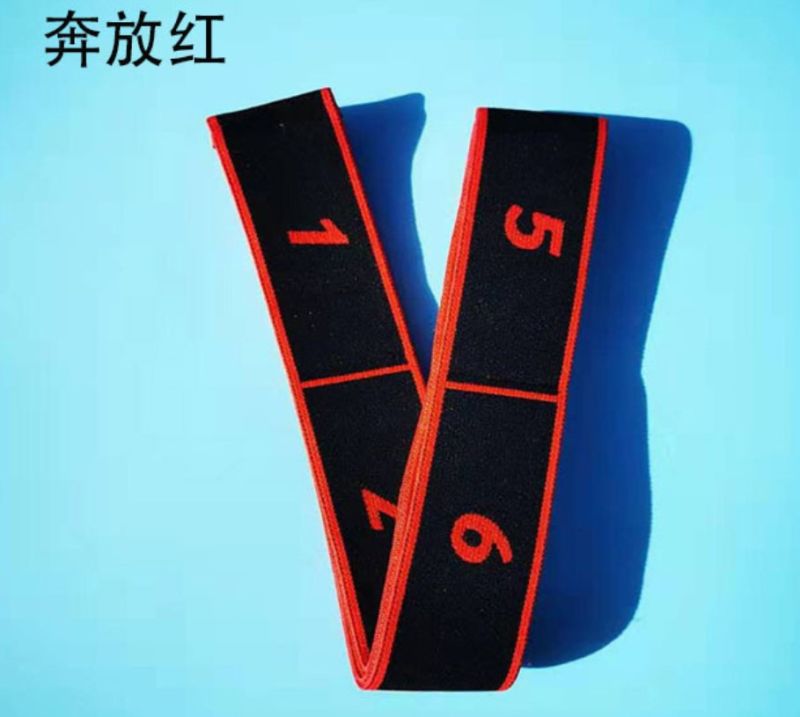 High Quality Home Gym Yoga Stretching Bands with Loops Elastic Straps