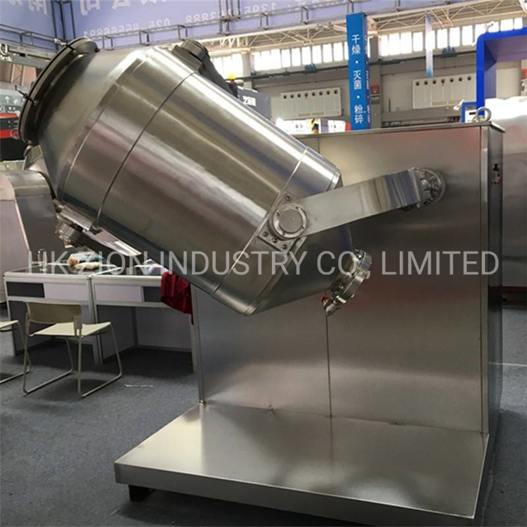 Industrial 3D Turbula Dry Powder Mixer Blender Mixing Machine Rotating Lab Powder 3D Machine Three Dimensional Oscillating Dry Powder Mixer Machine