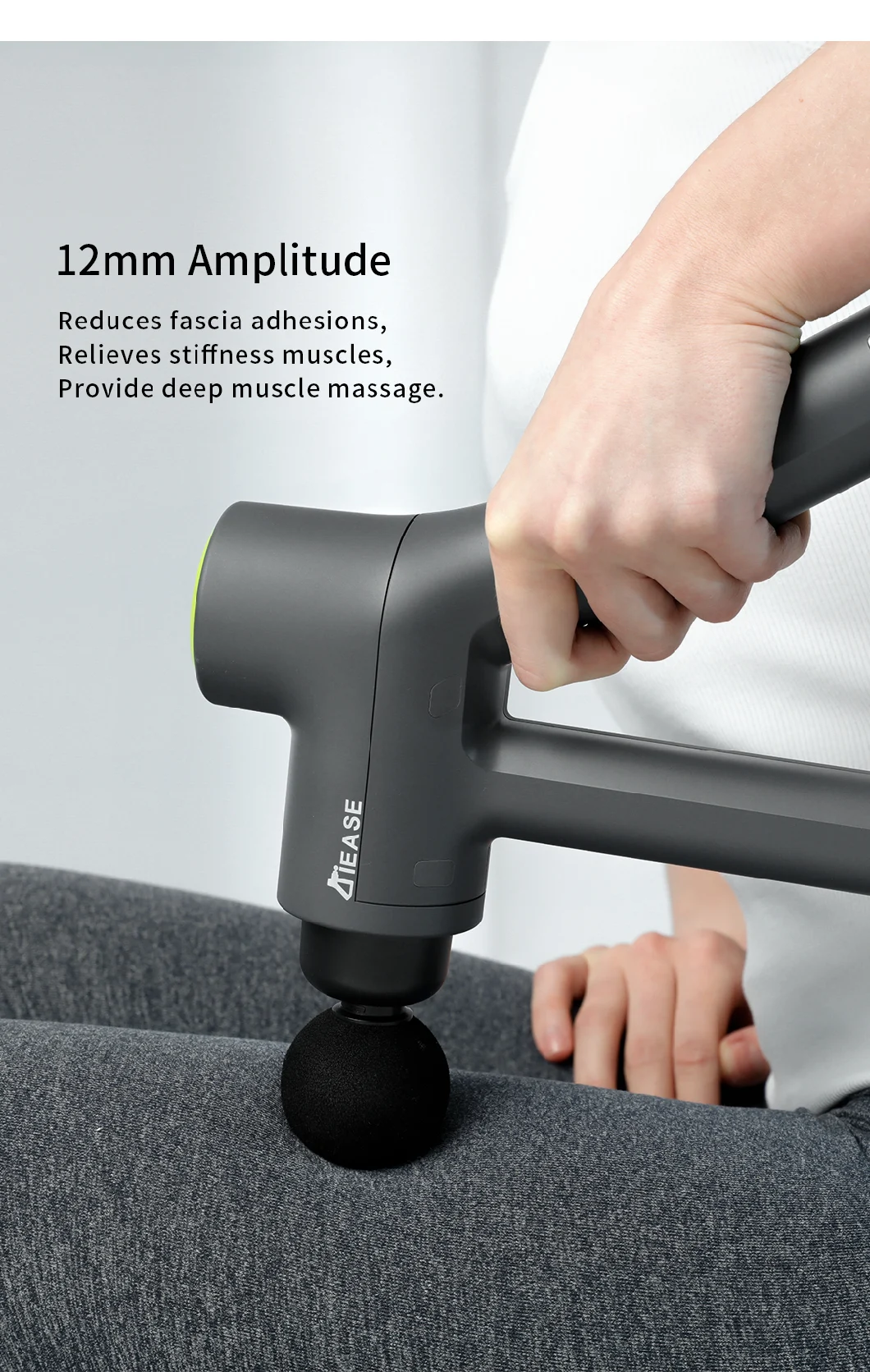 New 12mm Massage Gun Professional 24V Super Handheld Massage Gun for Muscle Massage Relieve