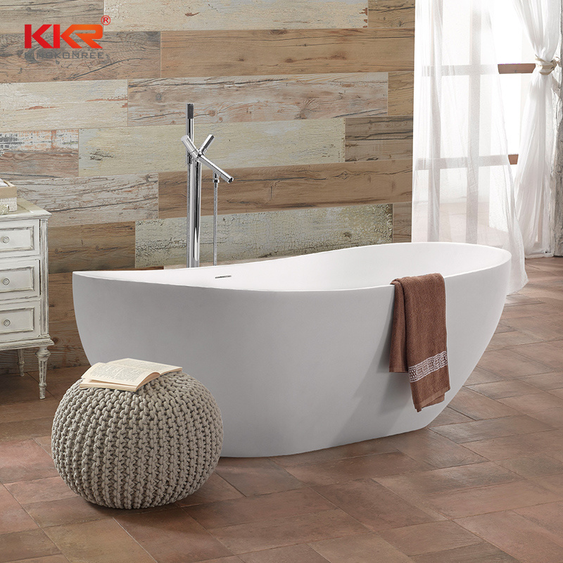 Solid Surface Corian Soaking Bathtub Freestanding Solid Surface Bathtub