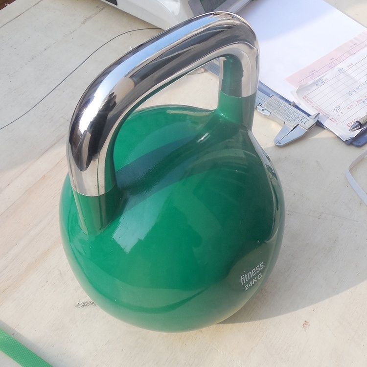 2020 Hot Sale Kettlebell with Colored Bands on Handles