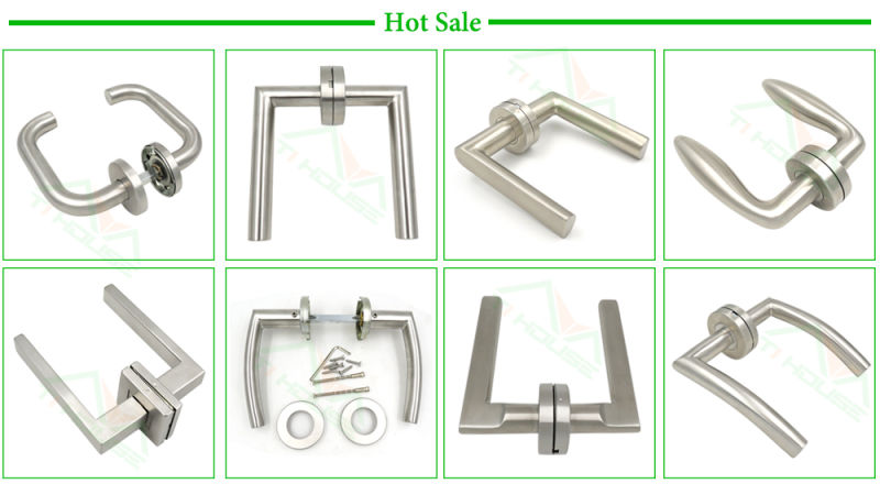 Square Stainless Steel Pull Handle Hardware Accessories Door Handle