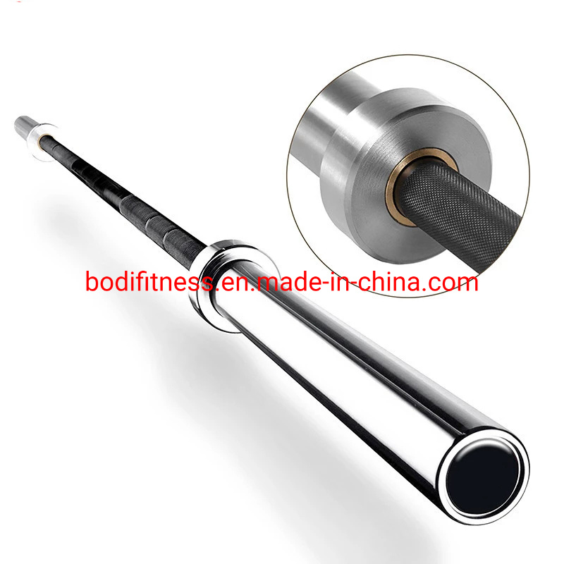 Hard Chrome Steel Gym Barbell Weight Lifting Ez Curl Bar