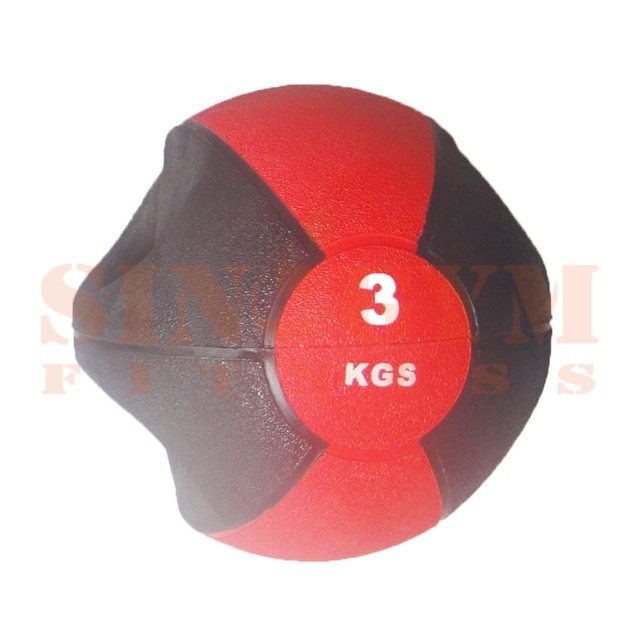 Dual Grip Color Medicine Ball, Gym Ball, Exercise Ball