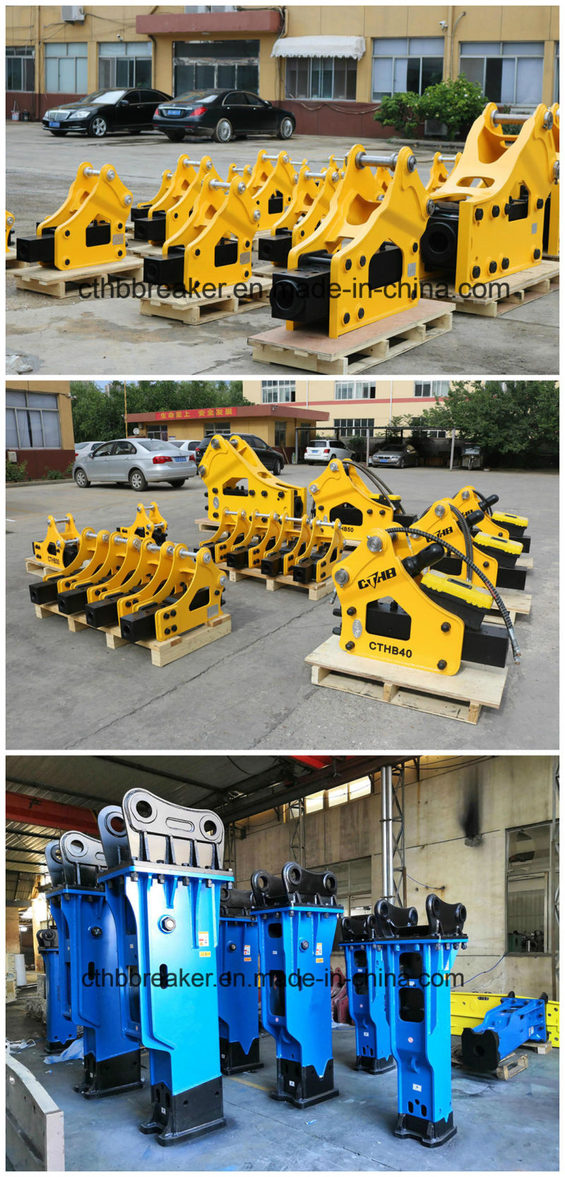 Strength Concrete Demolition Breaker Hydraulic Breaker Hammer