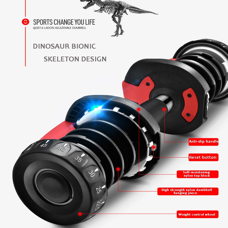 Body Building Adjustable Dumbbell Set 552 Fitness Workout Gym