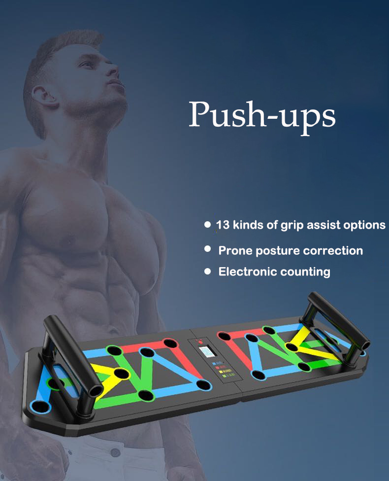 13 in 1 Multifunction Foldable Push up Training Board Push-up Board, Foldable Push up Board