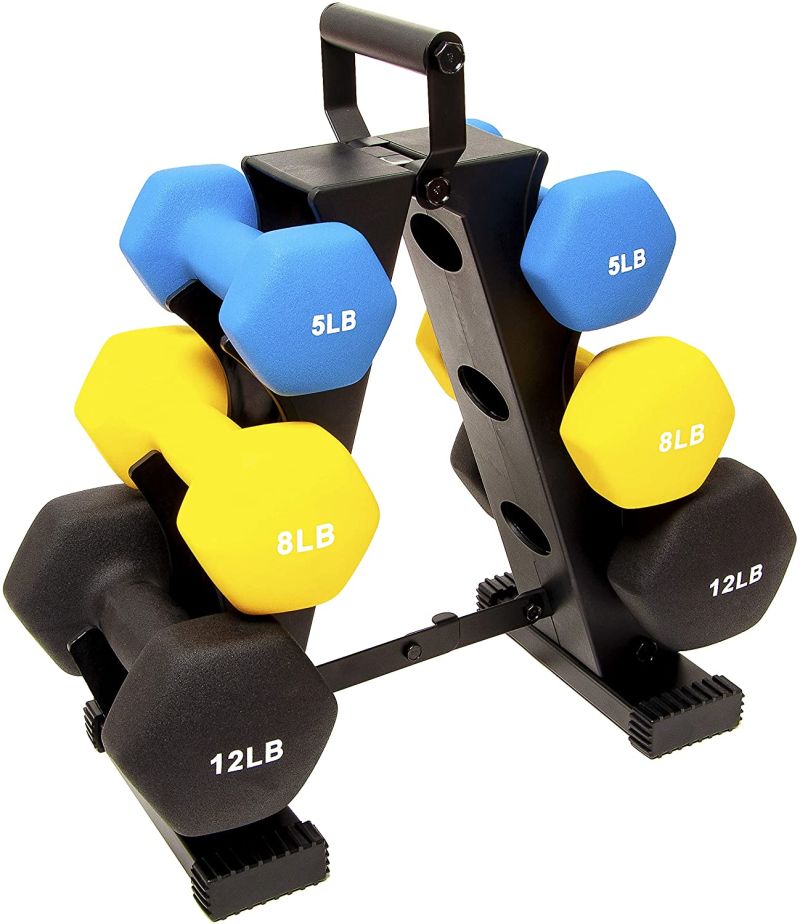 Home Fitness Adjustable 10kg 20kg 40kg Neoprene Dumbbells