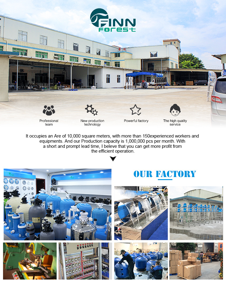 All Accessories Whole Set Concrete Swimming Pool Equipment