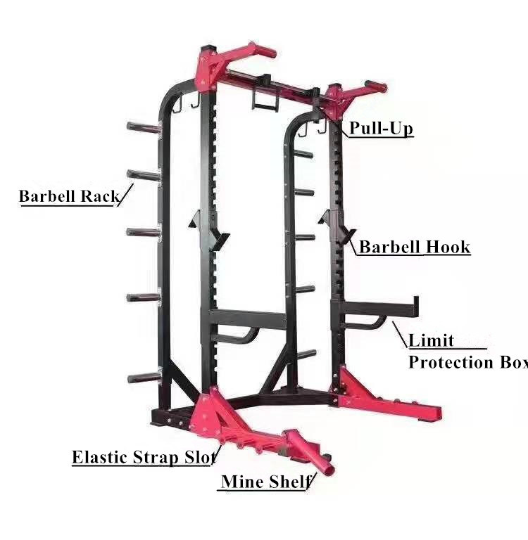 Gym Fitness Workout Equipment Functional Trainer Power Rack Squat Rack