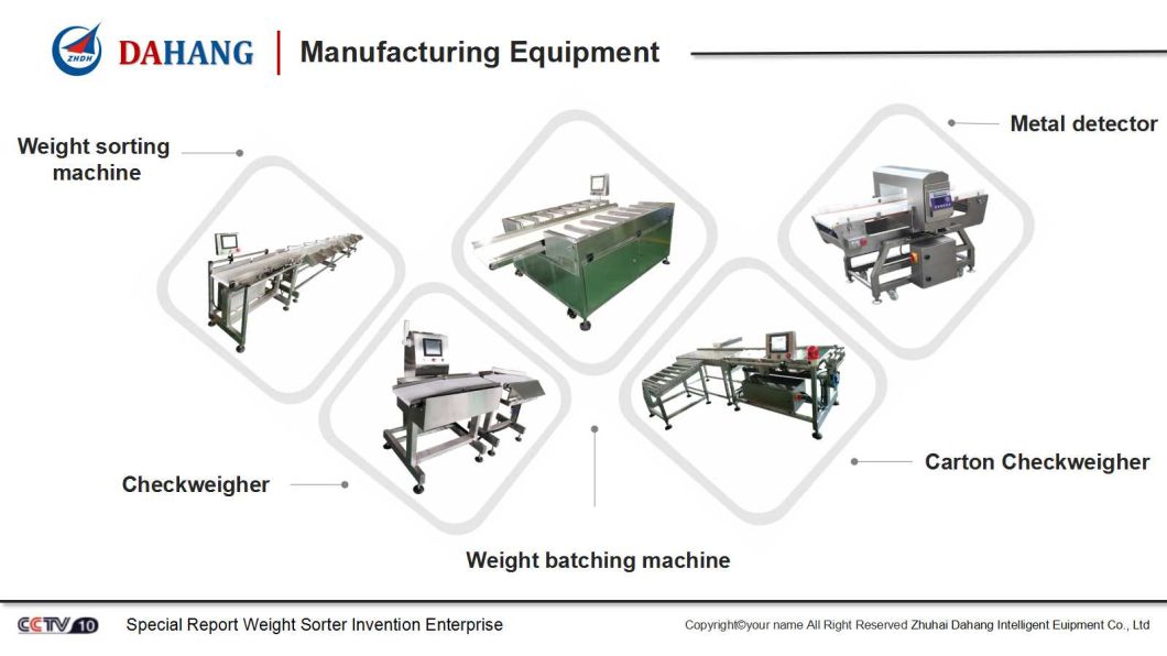 Multi-Grade Weight Sorting Machine/Weight Sorter/Weight Grader