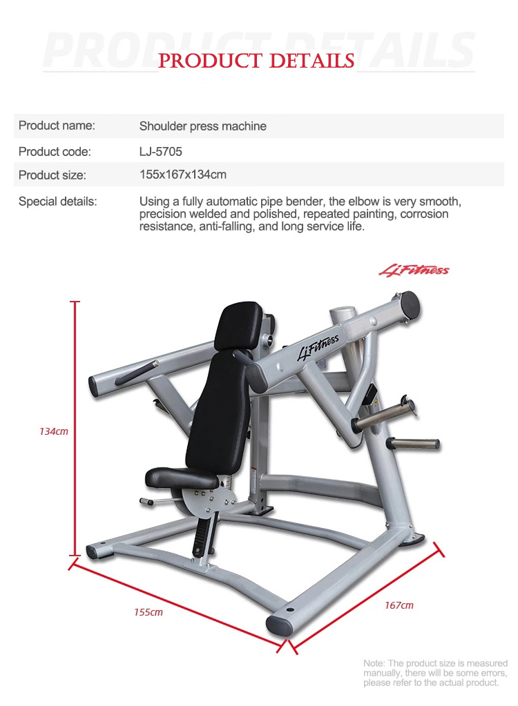 Shoulder Press Free Weights, Sports and Exercise Gym (LJ-5705)